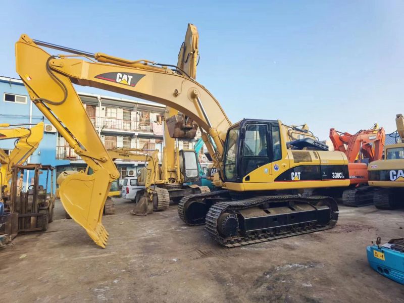 Second hand excavator CAT 330C for sale to Peru