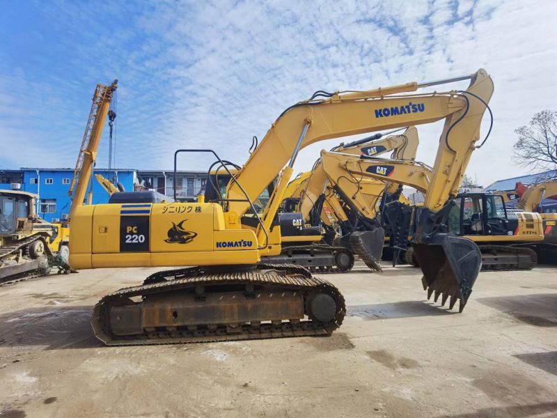 One Unit Used Komatsu Excavator PC220-7 for sale to Ghana