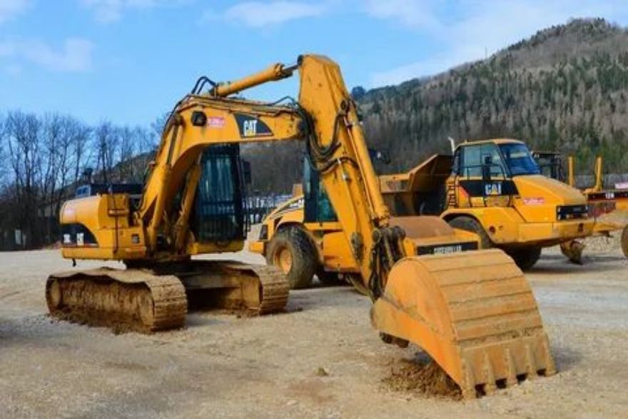 used CAT excavator